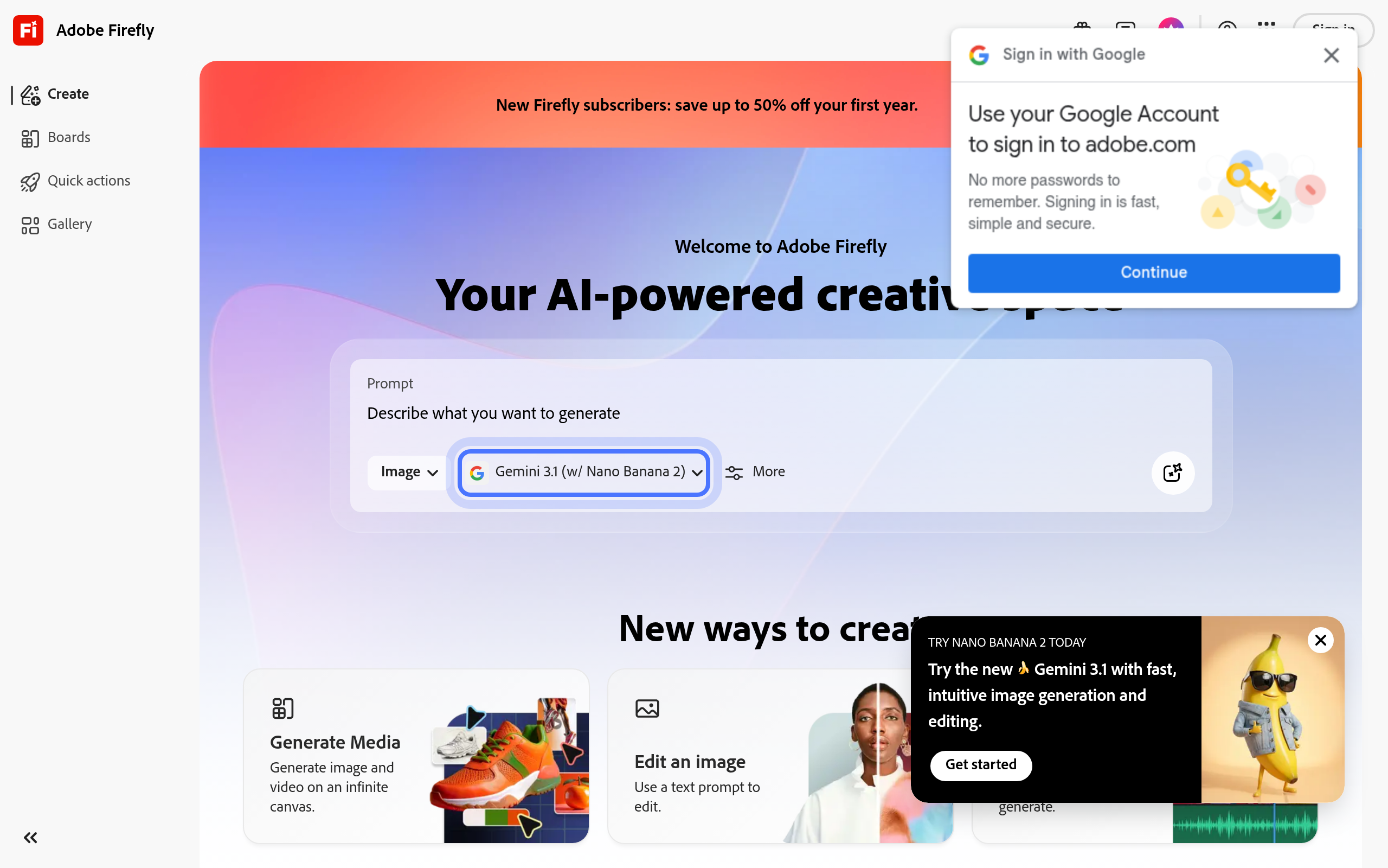 Adobe Firefly