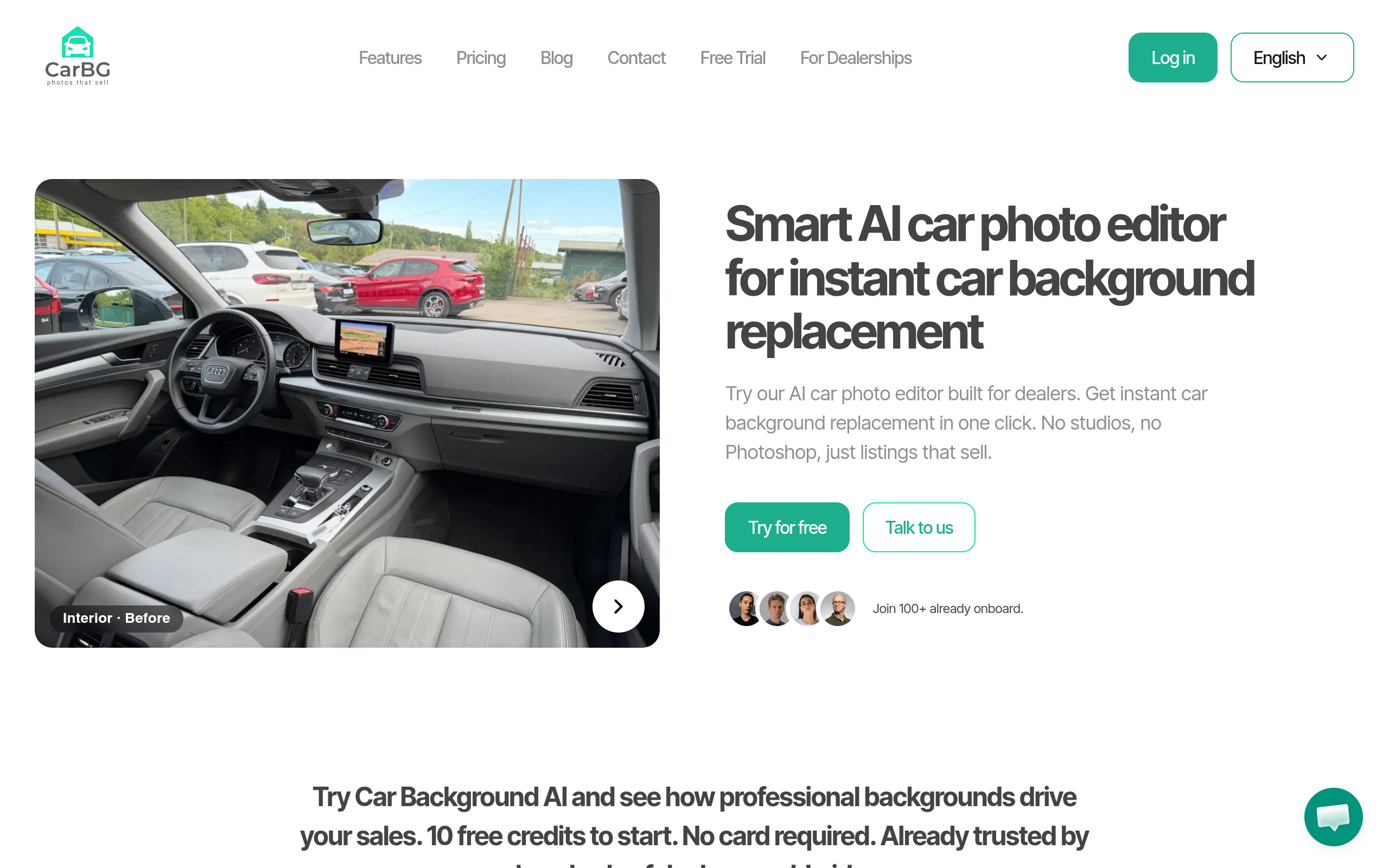 Car Background AI