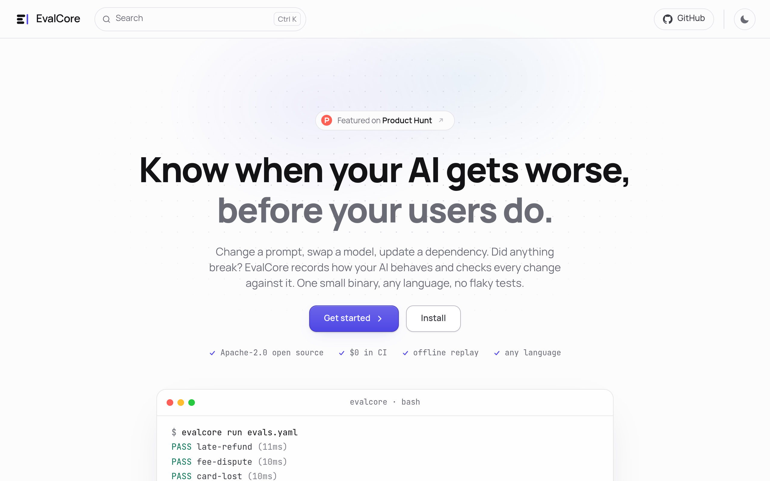 EvalCore
