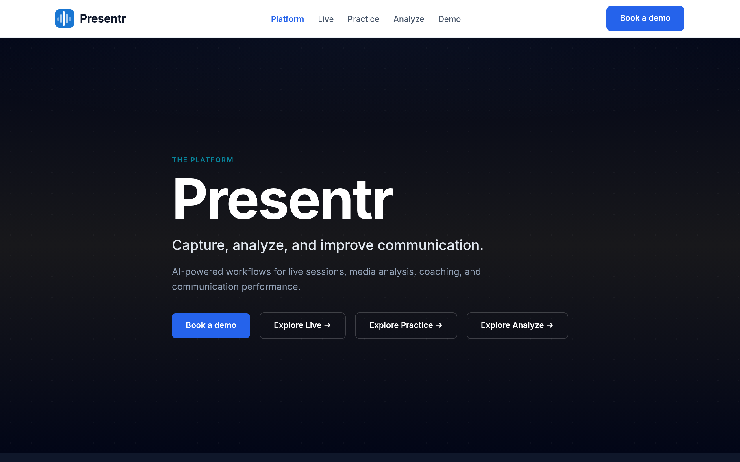 Presentr Analyze