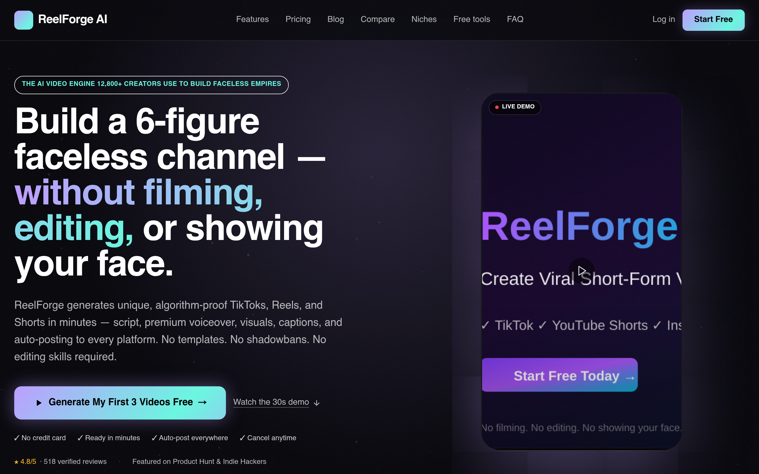 ReelForgeAI