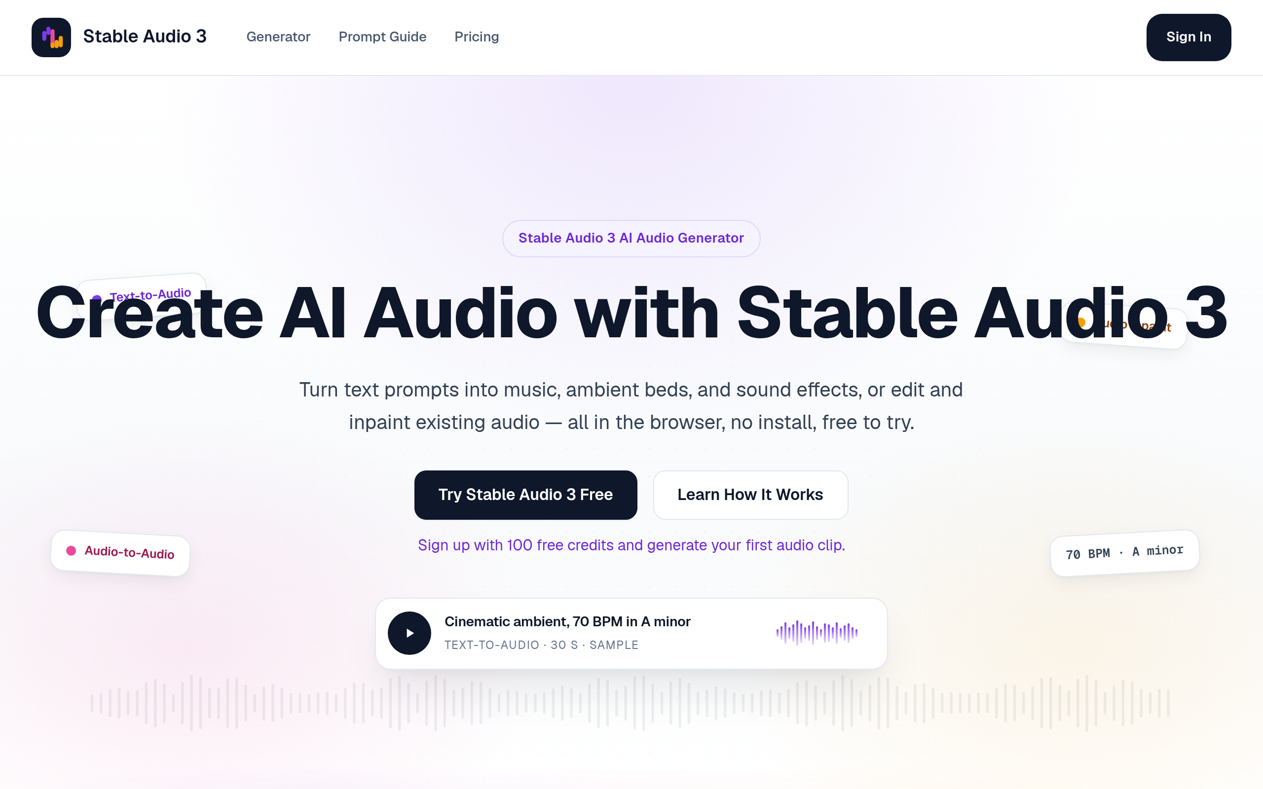 Stable Audio 3