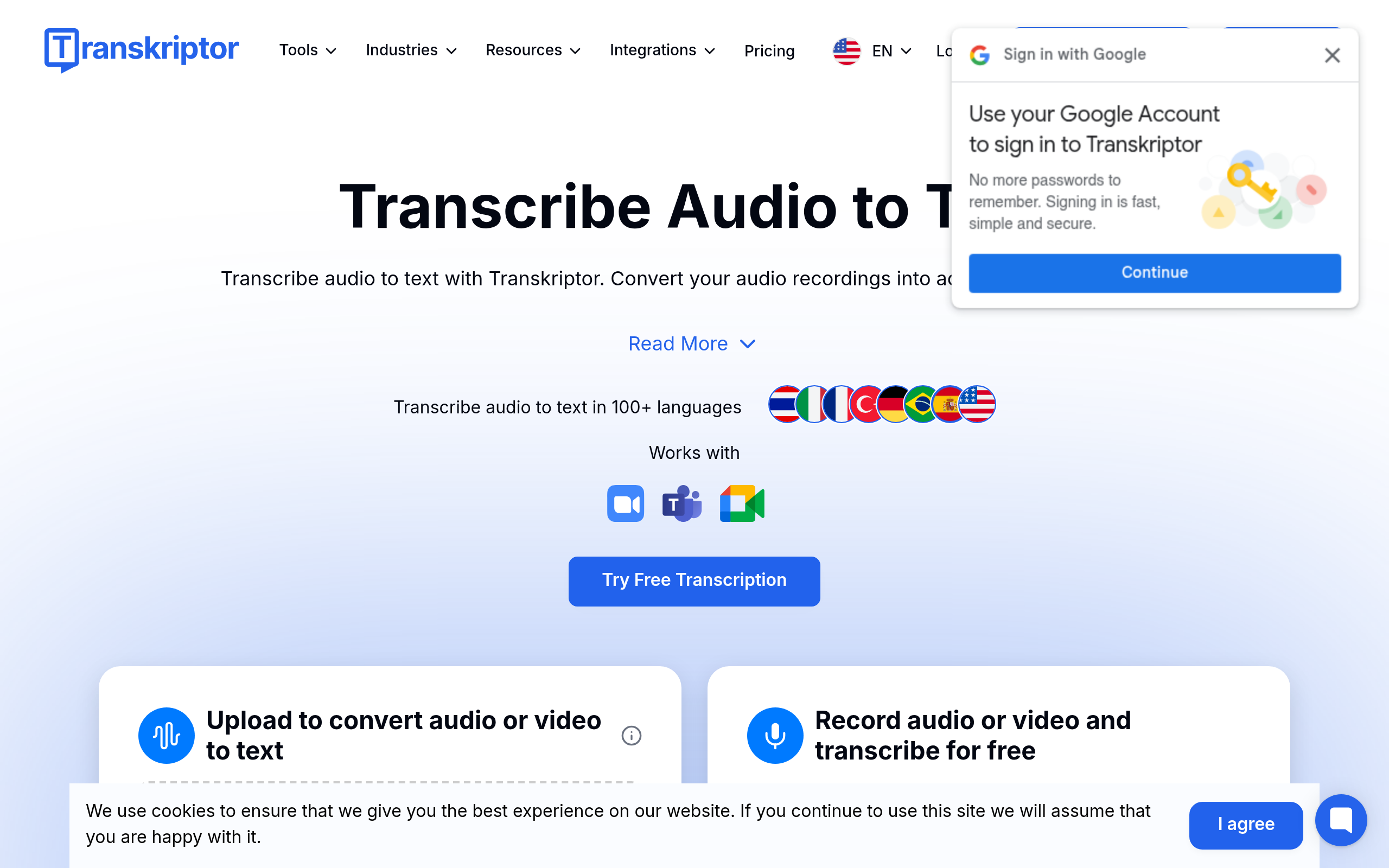 Transkriptor